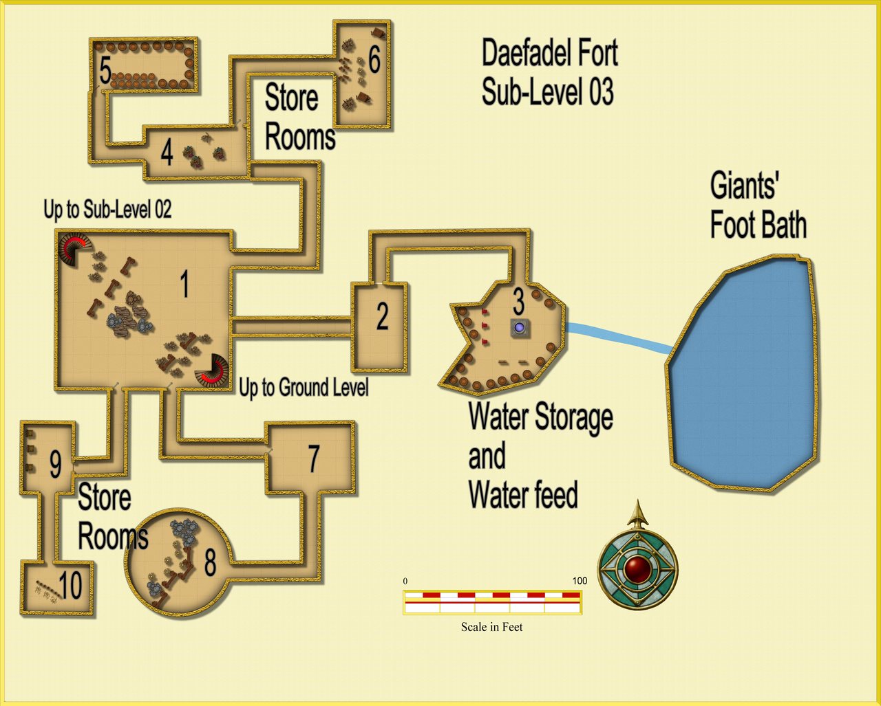 Nibirum Map: daefadel fort 3 by JimP